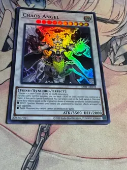Yugioh Asian English Chaos Angel ES01-AE032 Ultra rare Near Mint - Image 5