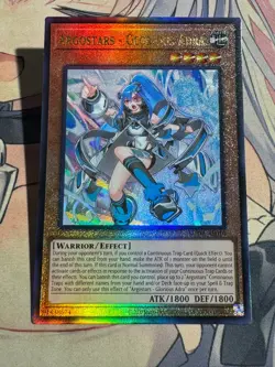 YuGiOh Asian English SUDA-AE010 Argostars - Glorious Adra Ultimate Rare - Image 1