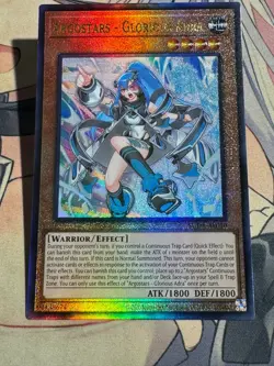 YuGiOh Asian English SUDA-AE010 Argostars - Glorious Adra Ultimate Rare - Image 5
