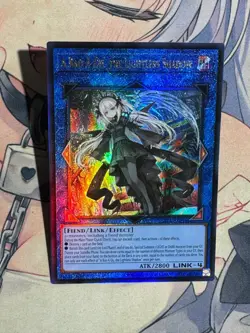 YuGiOh Asian English SUDA-AE049 A Bao A Qu, the Lightless Shadow Ultimate rare - Image 1