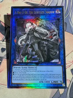 YuGiOh Asian English SUDA-AE049 A Bao A Qu, the Lightless Shadow Ultimate rare - Image 3