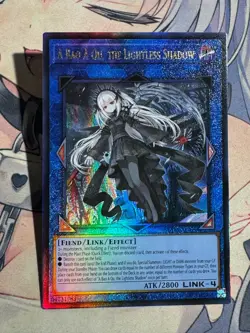 YuGiOh Asian English SUDA-AE049 A Bao A Qu, the Lightless Shadow Ultimate rare - Image 4