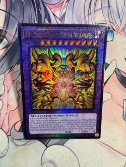 Yugioh Asian English INFO-AE033 The Unstoppable Exodia Incarnate Ultimate rare - Image 3