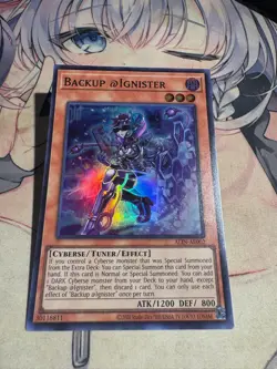 Yugioh Asian English ALIN-AE002 Backup @Ignister Super rare NM - Image 5