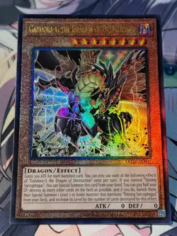 Yugioh Asian Eng LEDE-AE001 Gandora-G the Dragon of Destruction Ultimate rare - Image 1
