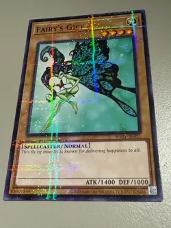 Yugioh Asian English BN01-AE Fairy's Gift Dancing Elf Maiden Par Rare £14 each - Image 2