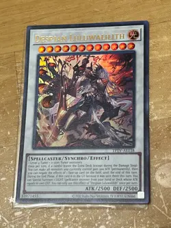 Yugioh Asian English Despian Luluwalilith TFTV-AE138 Ultra rare NM - Image 2