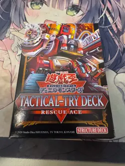 Yugioh Asian-English Tactical-Try Structure Deck 2025: Exosister Rescue-ACE seal - Image 4