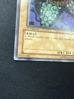 Yugioh Armored Starfish LOB-116 Common 1st Ed North American - Image 5