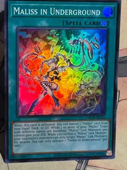Yugioh Asian English DBCB-AE021 Maliss In Underground Uncensored Art Super rare - Image 4