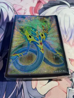 YuGiOh 5D’s Ancient Fairy Dragon Card Sleeve protector 70 PC + Field Center Card - Image 2
