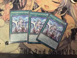 Yugioh Asian English Artmage Academic Arcane Arts Acropolis x3 DUAD-AE054 Rare - Image 1