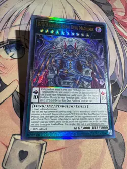 Yugioh Asian English CR09-AE024 D/D/D Deviser King Deus Machinex Ultimate rare - Image 3