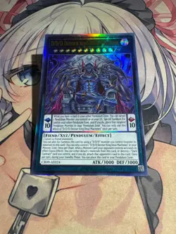 Yugioh Asian English CR09-AE024 D/D/D Deviser King Deus Machinex Ultimate rare - Image 4
