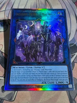 Yugioh Asian English CR09-AE095 Enlilgirsu, the Orcust Mekk-Knight Ultimate rare - Image 3