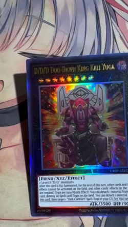 Yugioh Asian English CR09-AE022 D/D/D Duo-Dawn King Kali Yuga Ultimate rare NM - Image 2