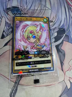 YuGiOh Rush Duel RD/711E-JP002 Harpie Girl Parallel Rare 7-Eleven Collaboration - Image 3
