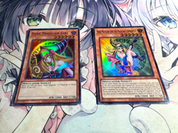 Yugioh UNCENSORED ART Dark Magician Girl The Magician's Apprentice Asian Eng set - Image 1