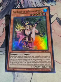 Yugioh UNCENSORED ART Dark Magician Girl The Magician's Apprentice Asian Eng set - Image 3