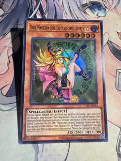 Yugioh UNCENSORED ART Dark Magician Girl The Magician's Apprentice Asian Eng set - Image 4