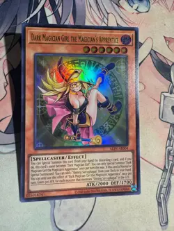 Yugioh UNCENSORED ART Dark Magician Girl The Magician's Apprentice Asian Eng set - Image 5