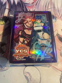 Yu-gi-oh! OCG YCSJ Evil twin Card Sleeve protector Ki-siki + Lil-la 50 pcs new - Image 2