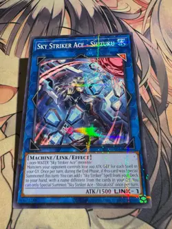 YuGiOh Asian English SLF1-AE044 Sky Striker Ace - Shizuku Alternative Art Para - Image 1