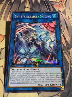 YuGiOh Asian English SLF1-AE044 Sky Striker Ace - Shizuku Alternative Art Para - Image 2
