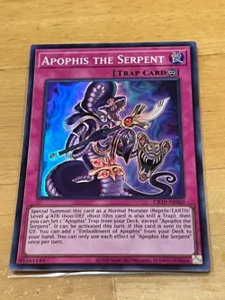 Yugioh Asian English Apophis the Serpent CR10-AE069 x3 playset Super rare NM - Image 2