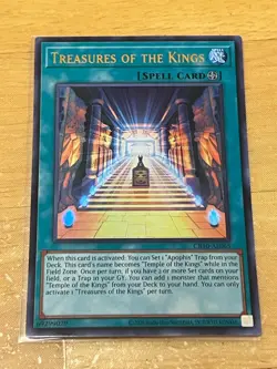 Yugioh Asian English Treasures of the Kings CR10-AE065 Ultra rare NM - Image 1
