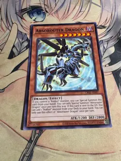 Yugioh Asian English CR10-AE007 Absorouter Dragon x3 playset Common Near Mint - Image 2