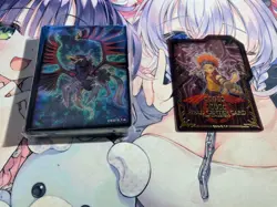 YuGiOh 5D’s Black-Winged Dragon Card Sleeve protector 70 PCS + Field Center Card - Image 1