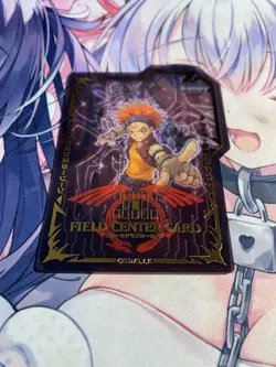 YuGiOh 5D’s Black-Winged Dragon Card Sleeve protector 70 PCS + Field Center Card - Image 4