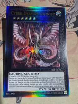Yugioh Asian English ALIN-AE105 Cyber Dragon Infinity Ultimate rare NM - Image 1