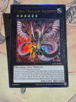 Yugioh Asian English ALIN-AE105 Cyber Dragon Infinity Ultimate rare NM - Image 4