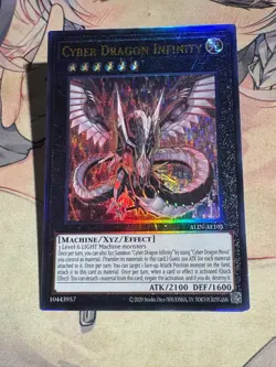 Yugioh Asian English ALIN-AE105 Cyber Dragon Infinity Ultimate rare NM - Image 5