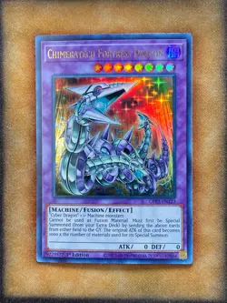 Yugioh Chimeratech Fortress Dragon GFP2-EN123 Ultra Rare 1st Ed NM - Image 1