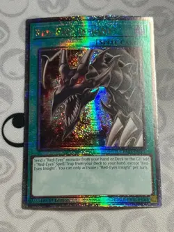 Red-Eyes Insight - RA03-EN061 - Quarter Century Rare (NM) Yugioh QCR - Image 1