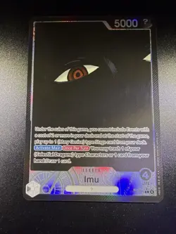 One Piece TCG Imu OP13-079 Leader Alternate Art Alt English NM/M+ CLEAN - Image 1