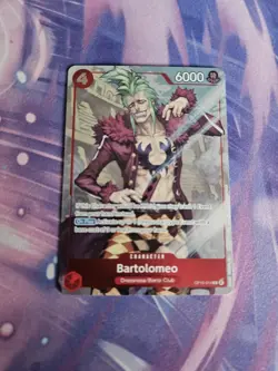 OP15-014 Bartolomeo Dash Pack Alt Art Adventure On Kami’s Island One Piece TCG - Image 1