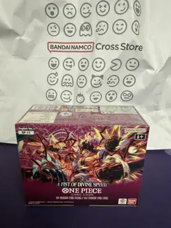 One Piece TCG OP11 A Fist of Divine Speed Booster Box English Sealed New Bandai - Image 1