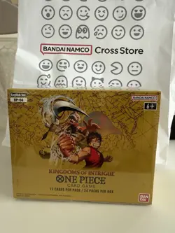 One Piece OP04 Kingdoms Of Intrigue Booster Box - English Sealed - UK Bandai - Image 3