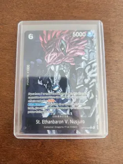 St Ethanbaron Nusjuro Alt OP13-080 NM One Piece TCG Canadian Seller Pack Fresh - Image 1