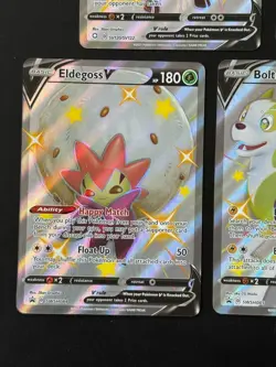 V Lot Bundle Bulk Set 5x Ultra Rare SWSH Holo Shiny Promo Full art Pokemon Card - Image 3