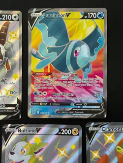 V Lot Bundle Bulk Set 5x Ultra Rare SWSH Holo Shiny Promo Full art Pokemon Card - Image 5