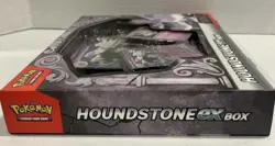 NEW 2025 Pokemon TCG Houndstone ex Box w/ 4 Booster Packs & Promo Card - Image 4
