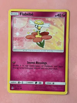 Flabebe (Fairy)~ Cute Pink Pokemon Cards~ Pretty in Pink & Pastel Gallery - Image 1