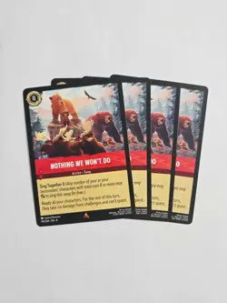 Nothing We Won't Do 147/204 Playset 4 cards - Reign of Jafar - Image 1