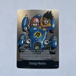 Energy Marker E-50 Foil Manga Booster 01 Dragon Ball Super ccg card game - Image 1