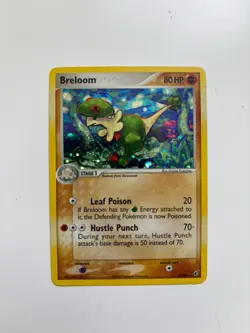 POKEMON CARDS Breloom Holo Rare Deoxys 3/107, excellent condition - Image 1